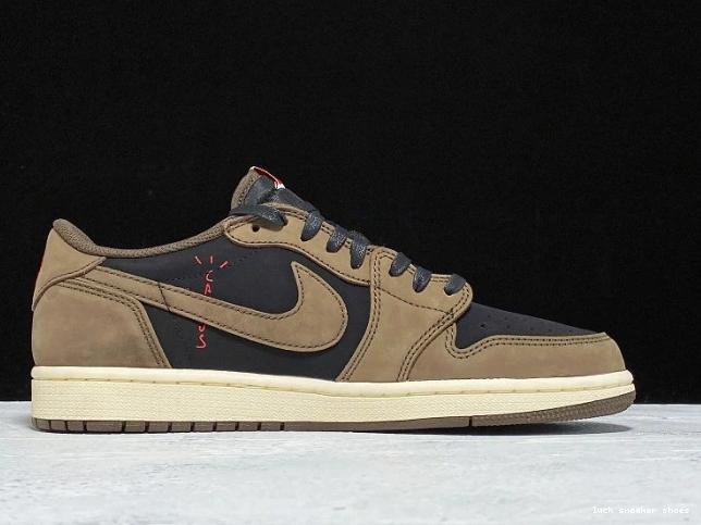 Rep LUCY Dark Travis Mocha Scott SP 1 Jordan x CQ4277-001 OG Air Low 0710